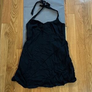 Old navy Black Halter linen Dress
